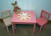 Maypole bunnies table and chairs